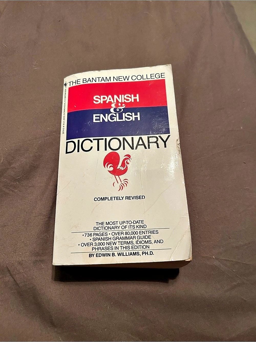 Bantam New College Spanish and Engl..., Edwin B William